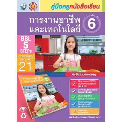 คู่มือครู หนังสือเรียนการงานอาชีพและเทคโนโลยี ป.6